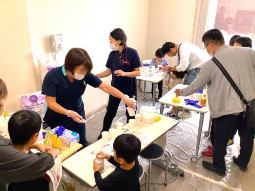済生会フェア　ブースの写真